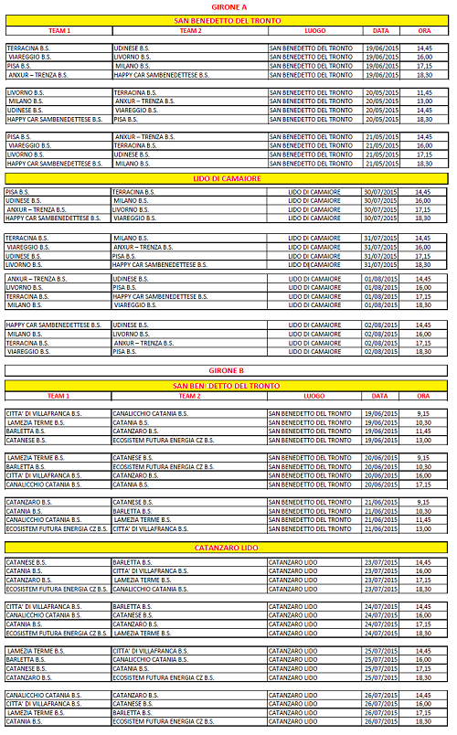 Il programma delle gare 500. png