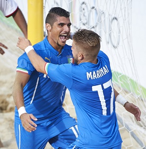 Pescara, Italy - September, 06 1st Mediterranean Beach Games at Arena Del Mare on September 06, 2015 in Pescara , Italy. (Photo by Lea Weil)