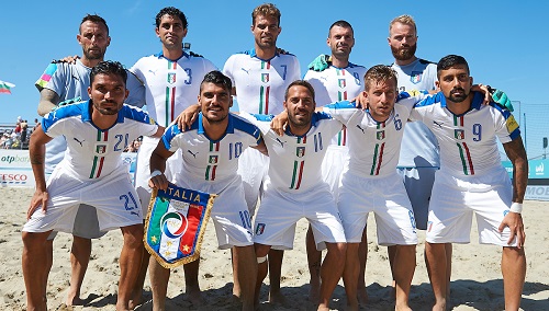 Siofok, Hungay - August, 14 Euro Beach Soccer League Siofok 2016 at Nagy Strand on August 14, 2016 in  Siofok, Hungary. (Photo by Lea Weil)